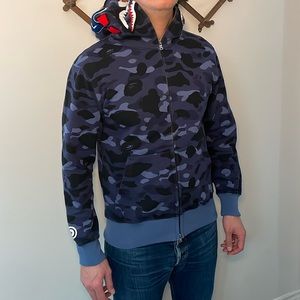 Authentic BAPE ‘A Bathing Ape’ Zip-Up Hoodie